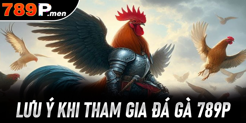 Lưu ý quan trọng khi tham gia chơi đá gà 789P cho người mới